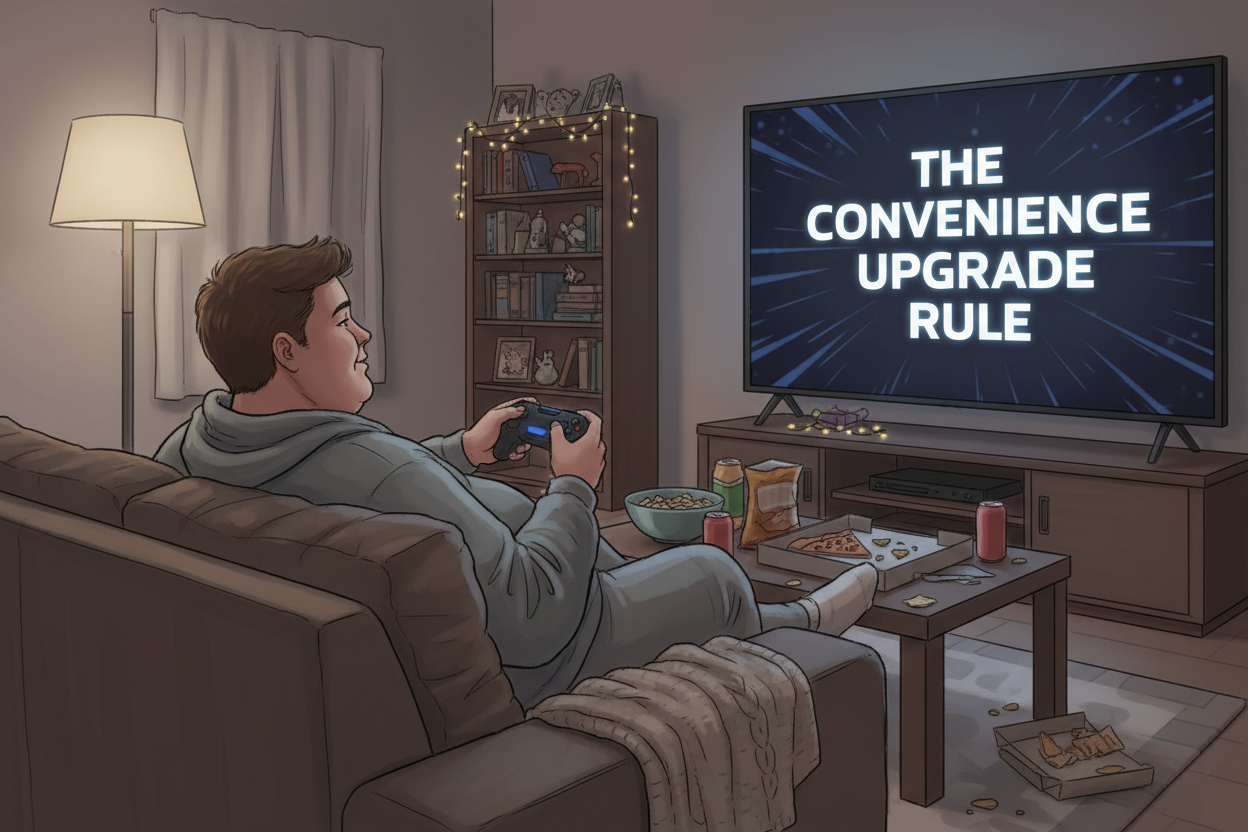 The Convenience Upgrade Rule: Why Most People Eat for Ease — and How to Make That Work for Your Goals